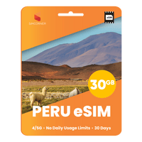 Thumbnail for Peru Data eSIM - SimCorner