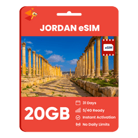 Thumbnail for [eSIM] Jordan Data eSIM (20GB - 31 Days) - SimCorner