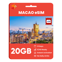 Thumbnail for [eSIM] Macao Data eSIM (20GB - 31 Days) - SimCorner