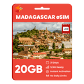 [eSIM] Madagascar Data eSIM (20GB - 31 Days)