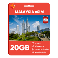 Thumbnail for [eSIM] Malaysia Data eSIM (20GB - 31 Days) - SimCorner