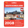 [eSIM] SouthKorea Data eSIM (20GB - 31 Days)
