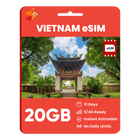 [eSIM] Vietnam Data eSIM (20GB - 31 Days)