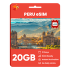 [eSIM] Peru Data eSIM (20GB - 31 Days)