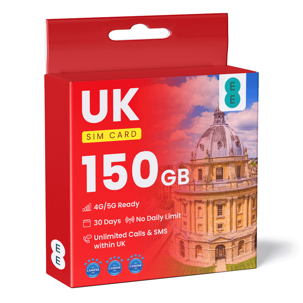 150GB EE UK SIM card From SimCorner 