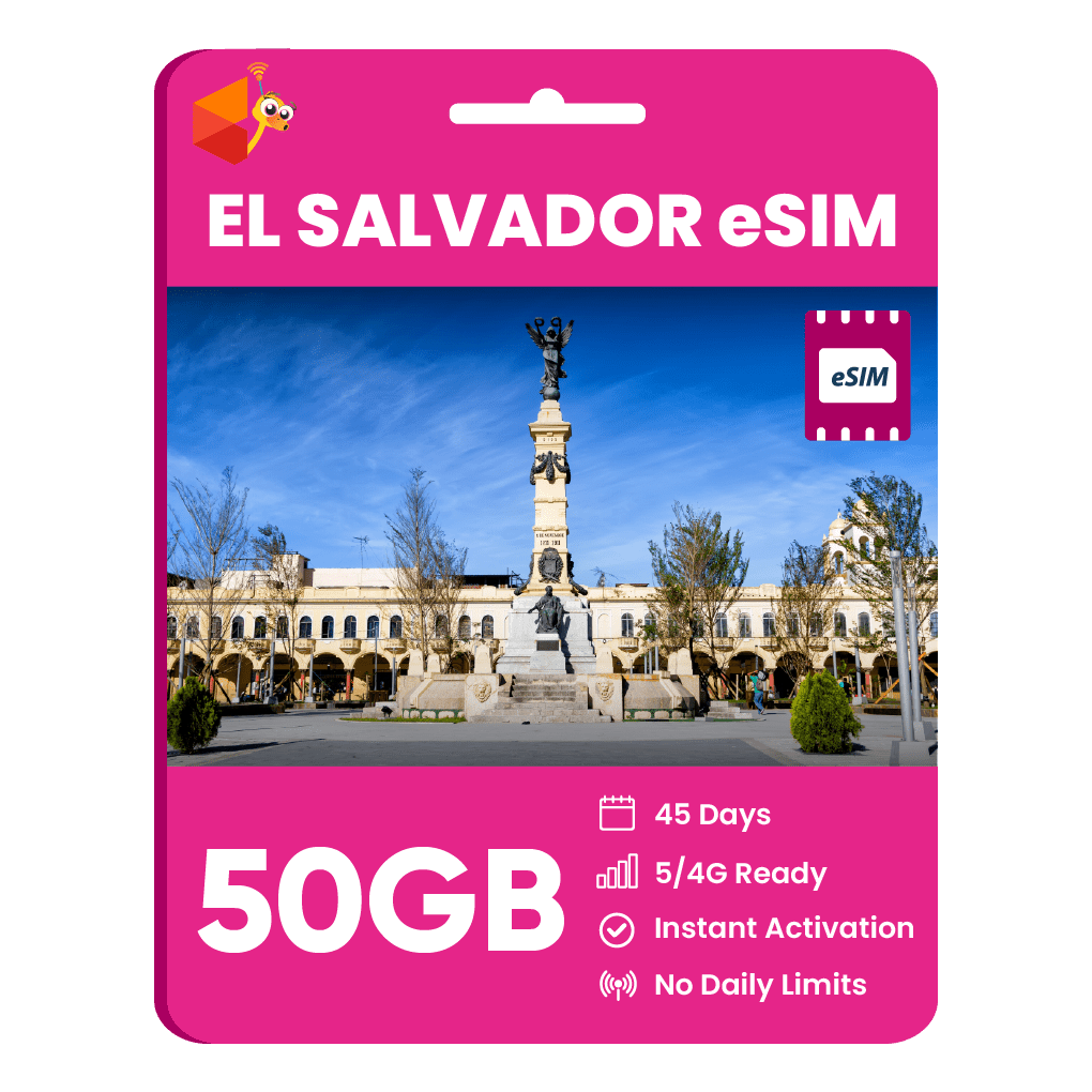El Salvador Data eSIM - SimCorner