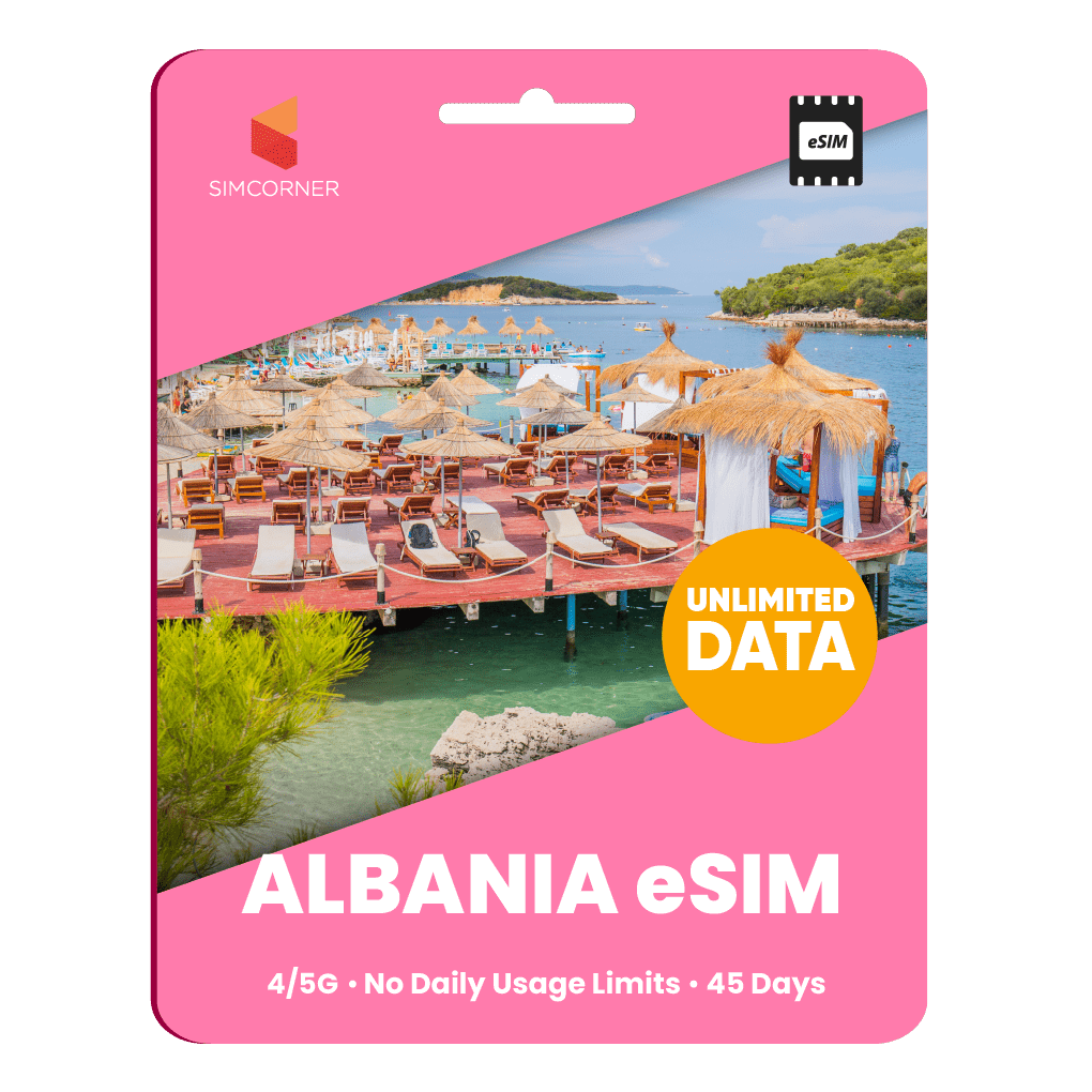 [eSIM] Albania Unlimited Data - SimCorner