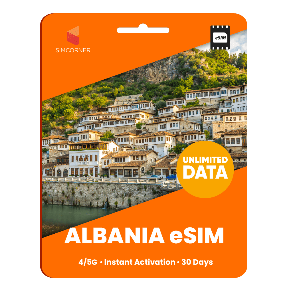 [eSIM] Albania Unlimited Data - SimCorner