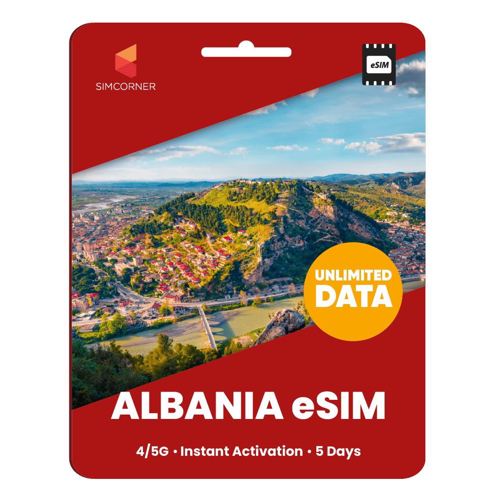 [eSIM] Albania Unlimited Data - SimCorner