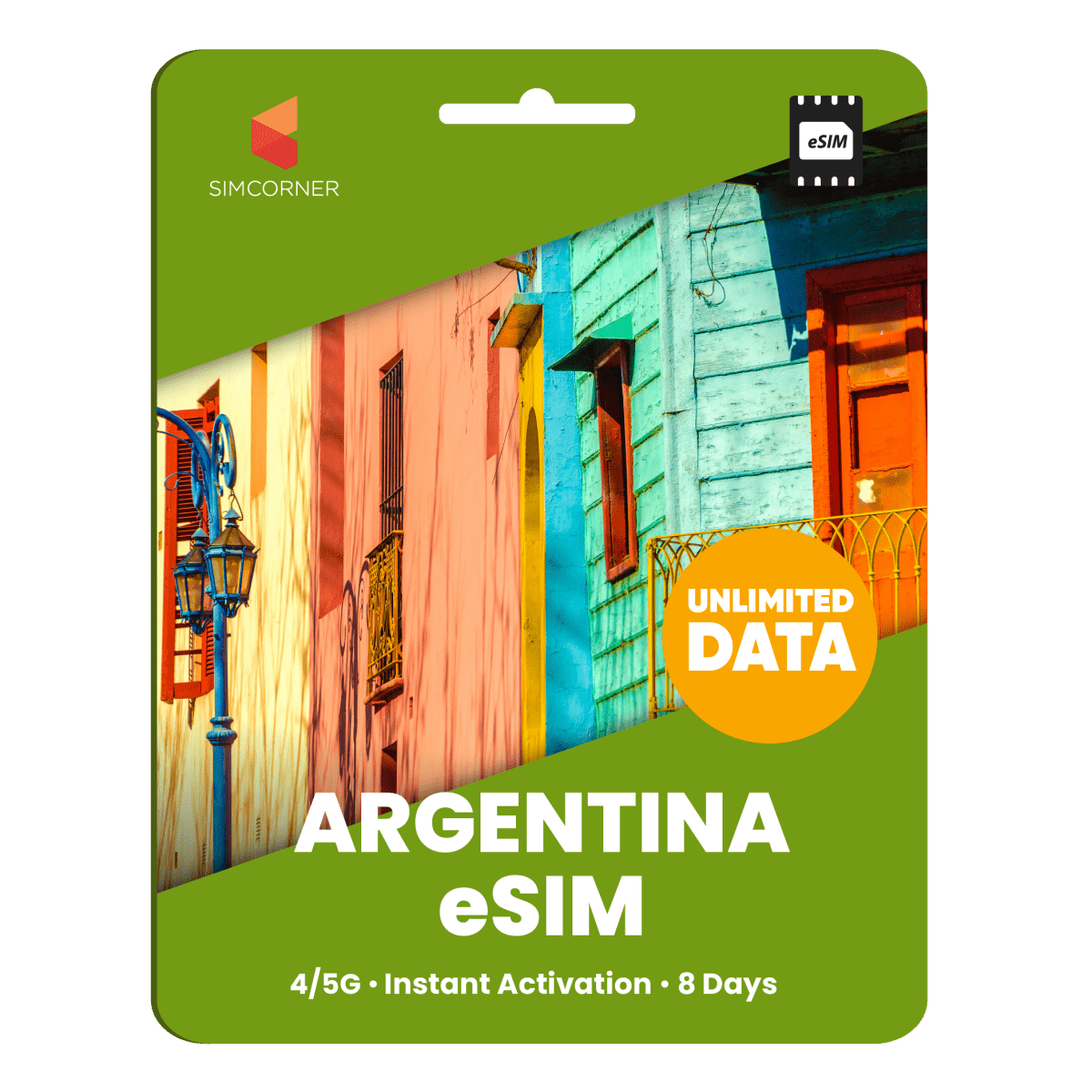[eSIM] Argentina Unlimited Data - SimCorner