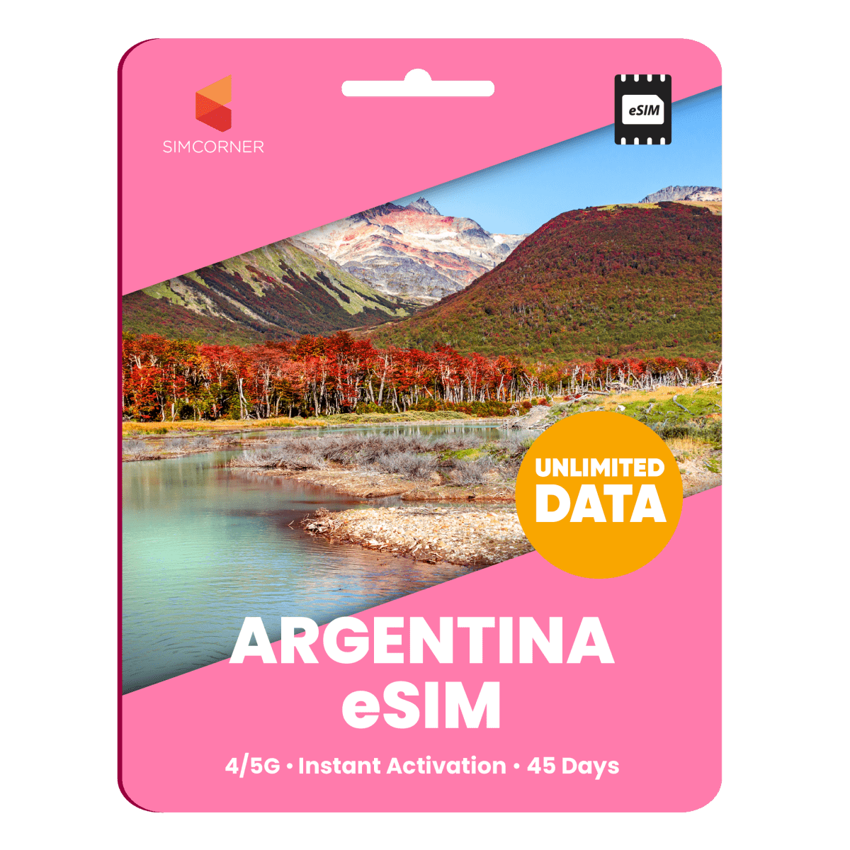 [eSIM] Argentina Unlimited Data - SimCorner