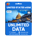 [eSIM] AT&T Unlimited MAX Plus SIM (USA, Canada, Mexico)
