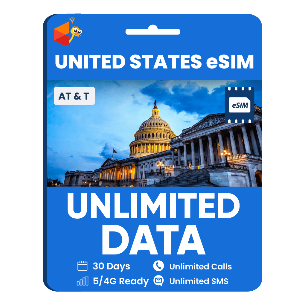 [eSIM] AT&T Unlimited MAX Plus SIM (USA, Canada, Mexico) - SimCorner