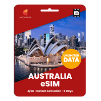 Thumbnail for [eSIM] Australia Unlimited Data - SimCorner
