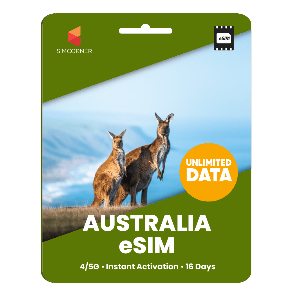 [eSIM] Australia Unlimited Data - SimCorner
