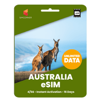 Thumbnail for [eSIM] Australia Unlimited Data - SimCorner