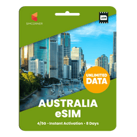 Thumbnail for [eSIM] Australia Unlimited Data - SimCorner