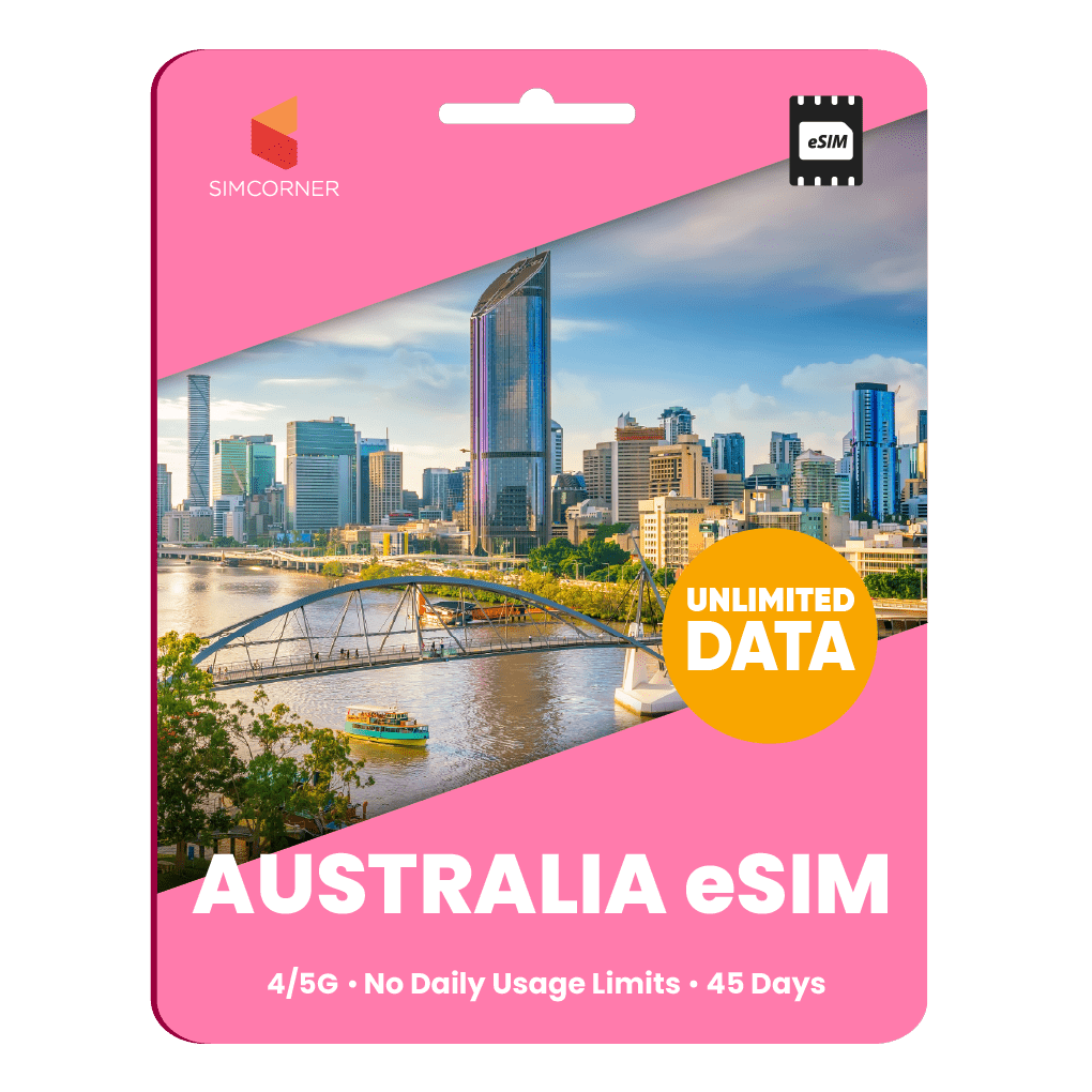 [eSIM] Australia Unlimited Data - SimCorner