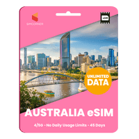 Thumbnail for [eSIM] Australia Unlimited Data - SimCorner