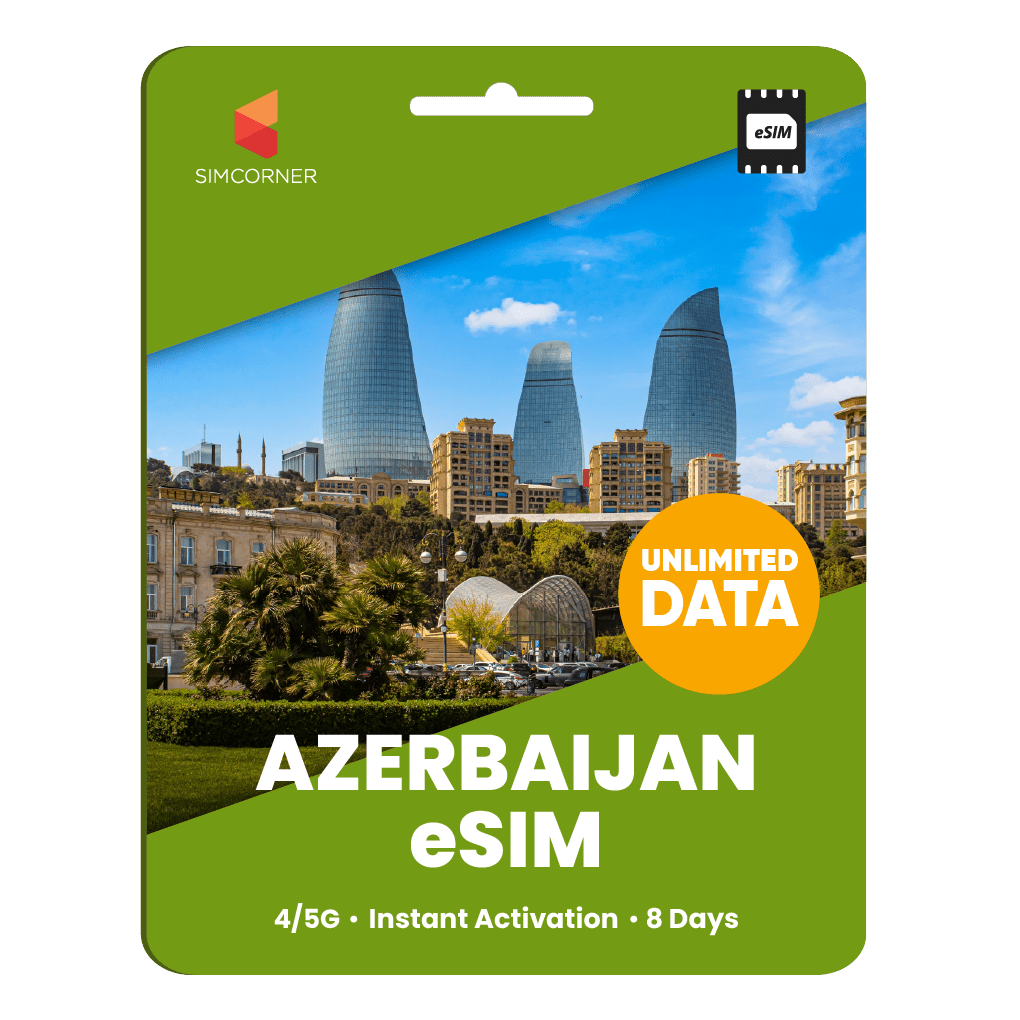 [eSIM] Azerbaijan Unlimited Data - SimCorner