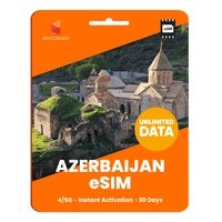 Thumbnail for [eSIM] Azerbaijan Unlimited Data - 30 Days