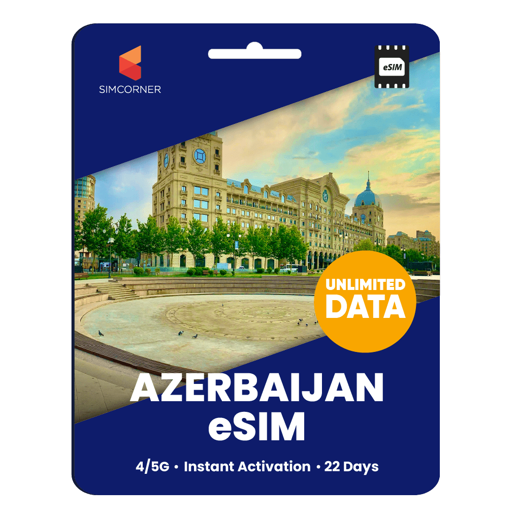 [eSIM] Azerbaijan Unlimited Data - SimCorner