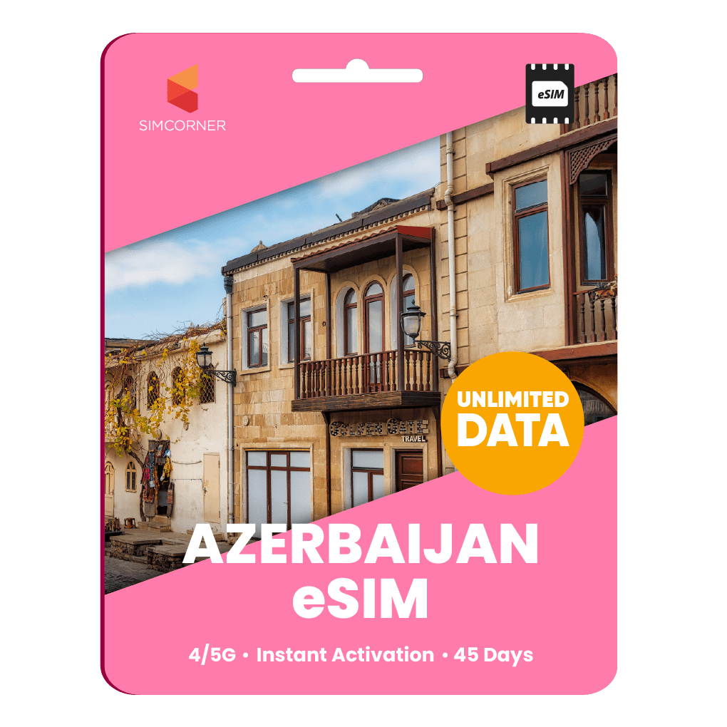 [eSIM] Azerbaijan Unlimited Data - SimCorner