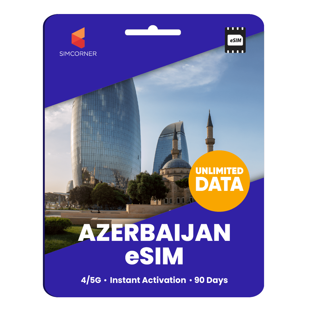 [eSIM] Azerbaijan Unlimited Data - SimCorner