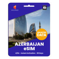 Thumbnail for [eSIM] Azerbaijan Unlimited Data - SimCorner
