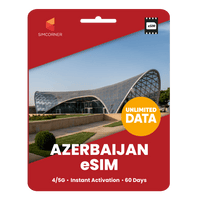 Thumbnail for [eSIM] Azerbaijan Unlimited Data - SimCorner