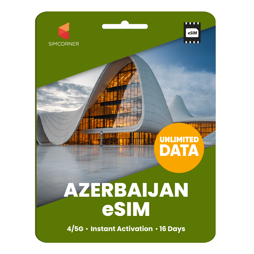 [eSIM] Azerbaijan Unlimited Data - SimCorner