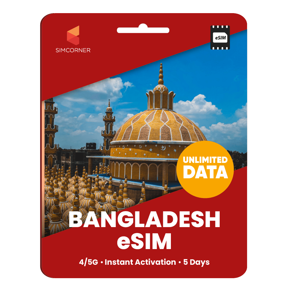 [eSIM] Bangladesh Unlimited Data - SimCorner