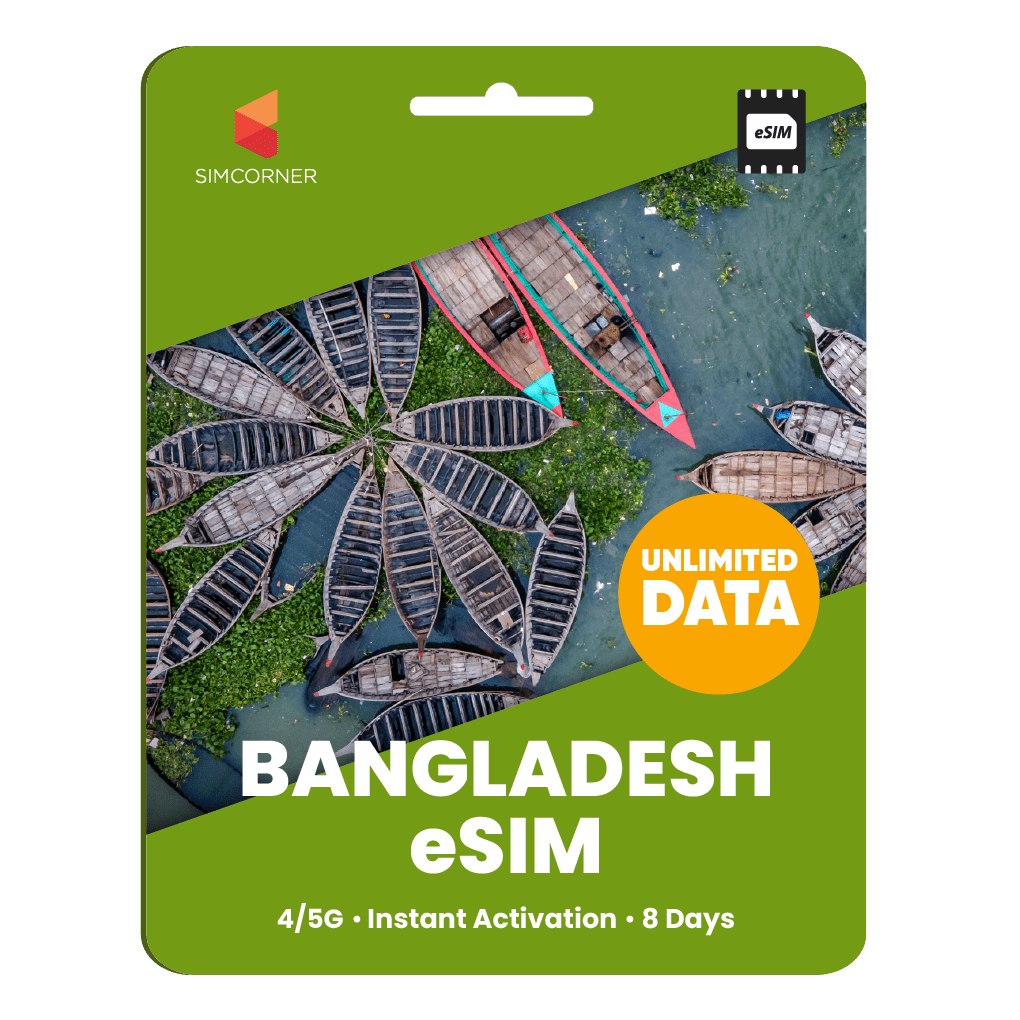 [eSIM] Bangladesh Unlimited Data - SimCorner
