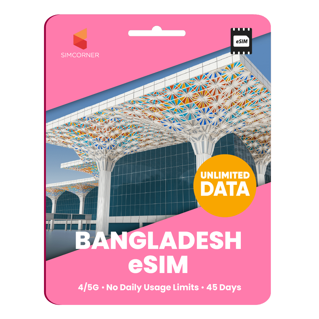 [eSIM] Bangladesh Unlimited Data - SimCorner
