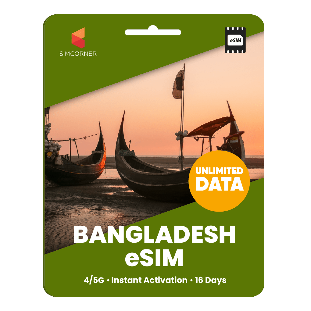 [eSIM] Bangladesh Unlimited Data - SimCorner