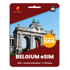 [eSIM] Belgium Unlimited Data