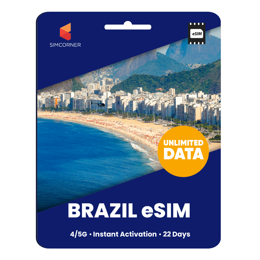 [eSIM] Brazil Unlimited Data - SimCorner
