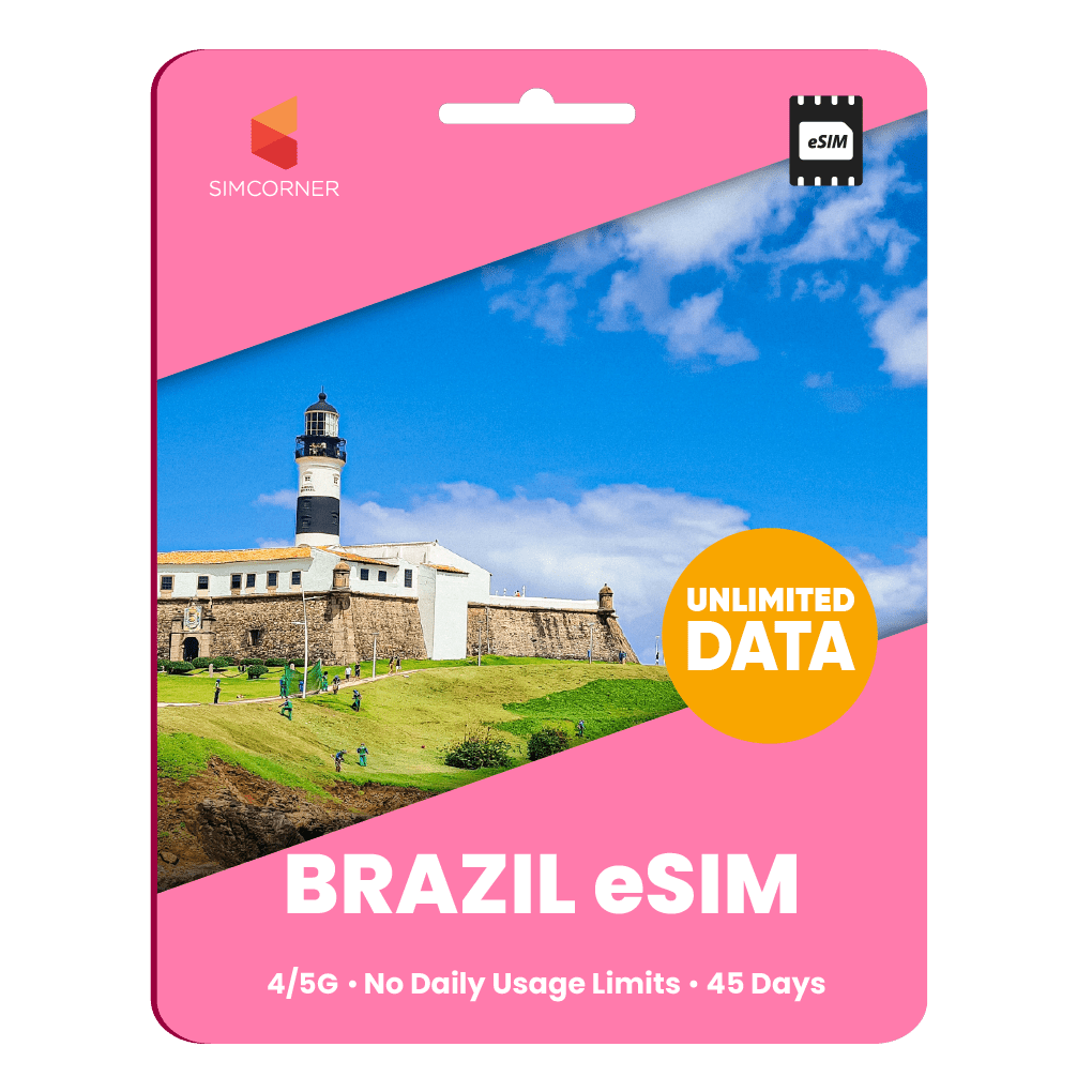 [eSIM] Brazil Unlimited Data - SimCorner