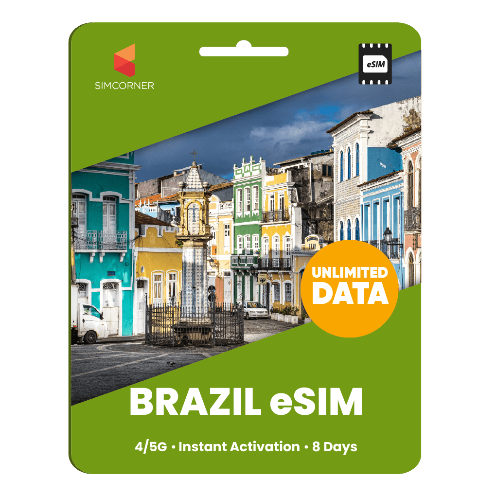 [eSIM] Brazil Unlimited Data - SimCorner