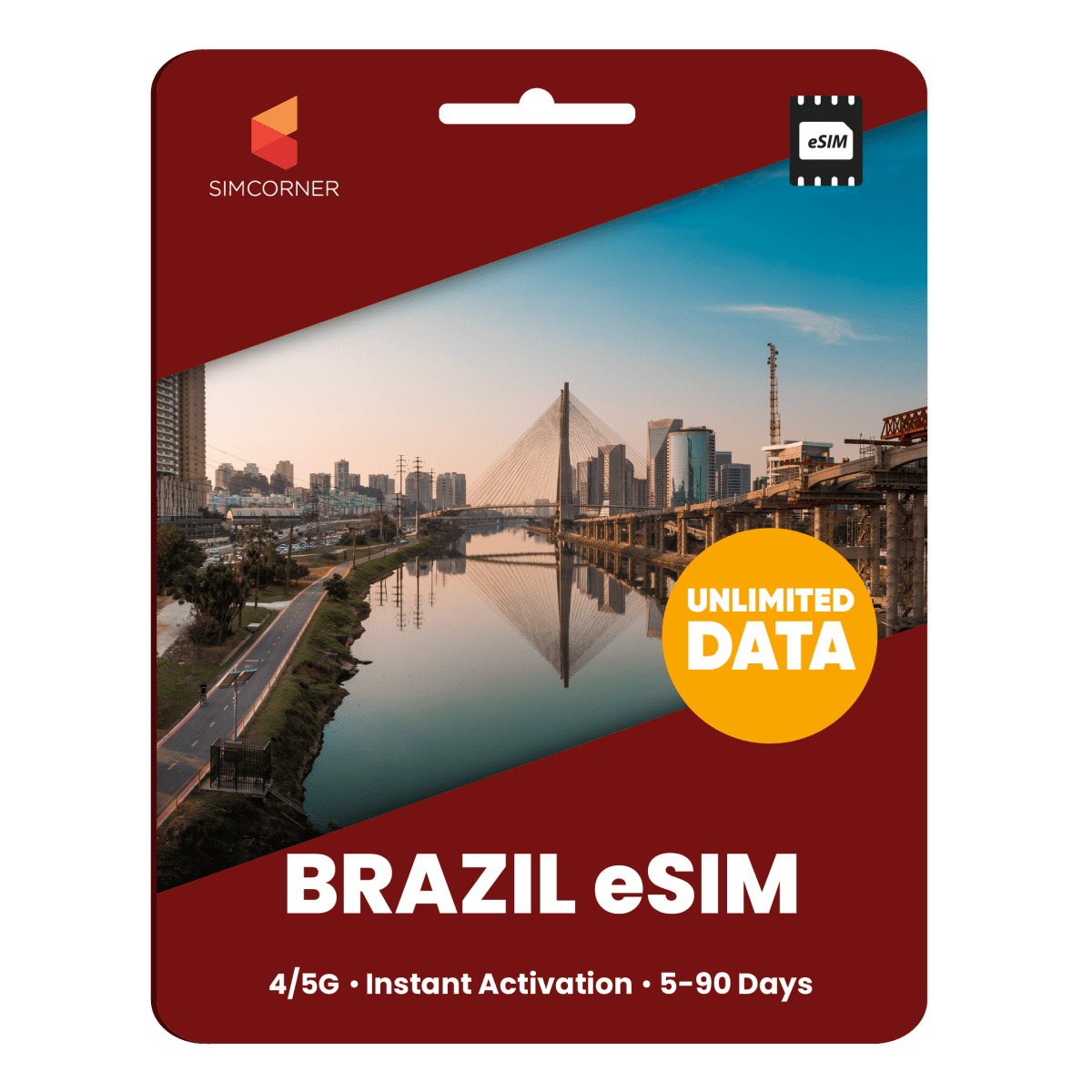 [eSIM] Brazil Unlimited Data - SimCorner