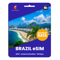 Thumbnail for [eSIM] Brazil Unlimited Data - SimCorner
