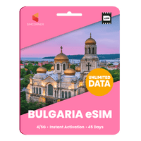 Thumbnail for [eSIM] Bulgaria Unlimited Data - SimCorner