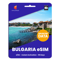 Thumbnail for [eSIM] Bulgaria Unlimited Data - SimCorner