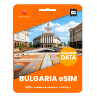 Thumbnail for [eSIM] Bulgaria Unlimited Data - 30 Days