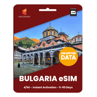 Thumbnail for [eSIM] Bulgaria Unlimited Data - SimCorner