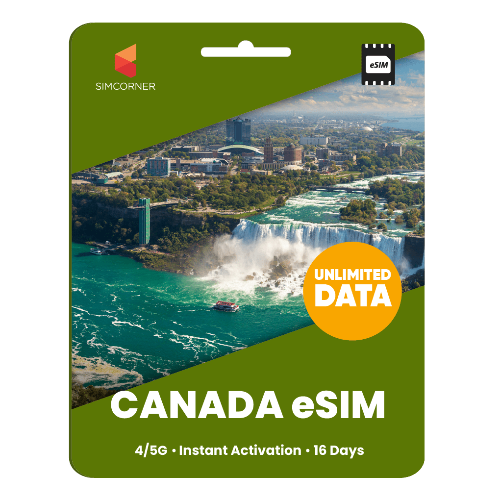 [eSIM] Canada Unlimited Data - SimCorner