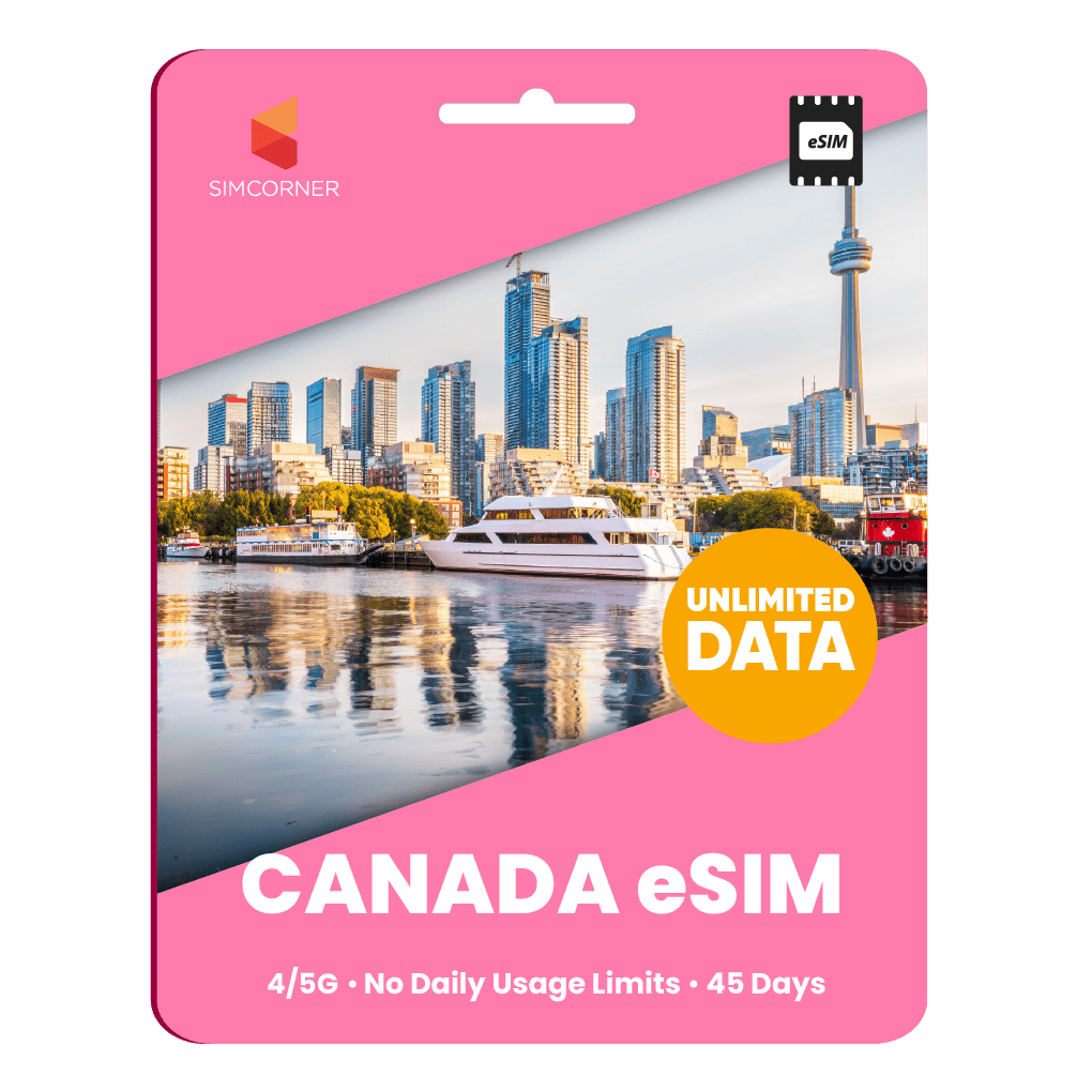 [eSIM] Canada Unlimited Data - SimCorner