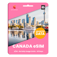 Thumbnail for [eSIM] Canada Unlimited Data - SimCorner