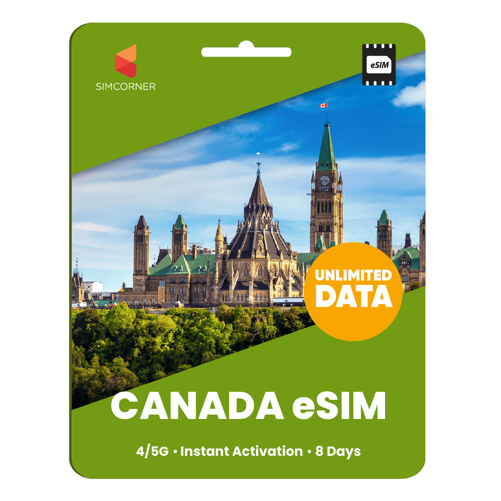 [eSIM] Canada Unlimited Data - SimCorner