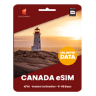 [eSIM] Canada Unlimited Data